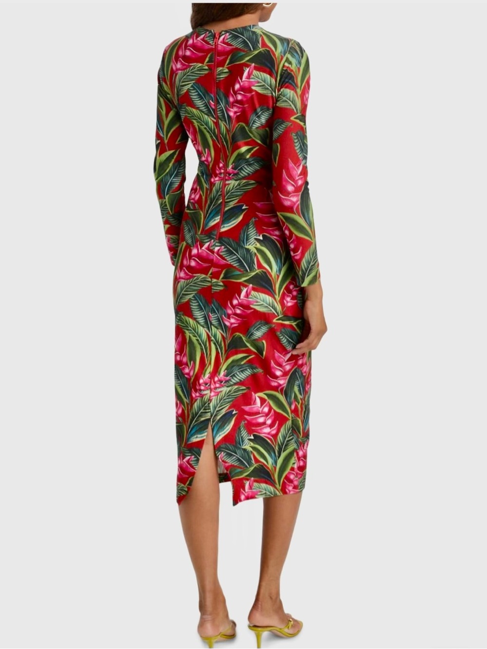 FARM Rio Dream Garden Jersey Midi dress - NWT - Picture 3 of 6